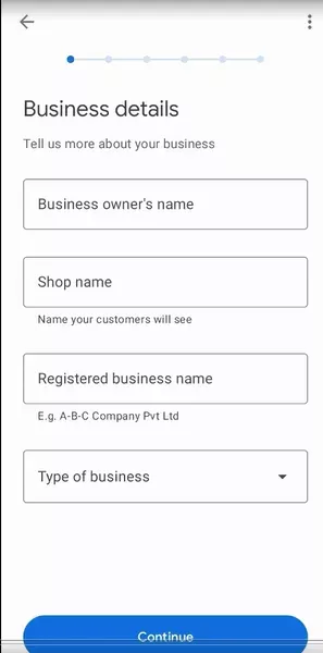 Business Details