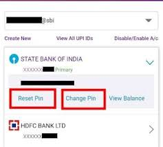 Select "Set UPI PIN" or Similar Option