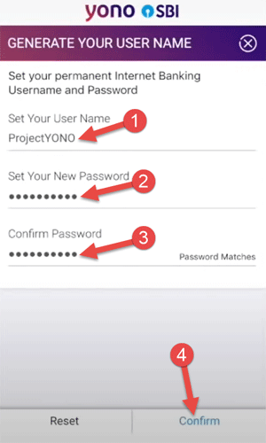 Set a New Password