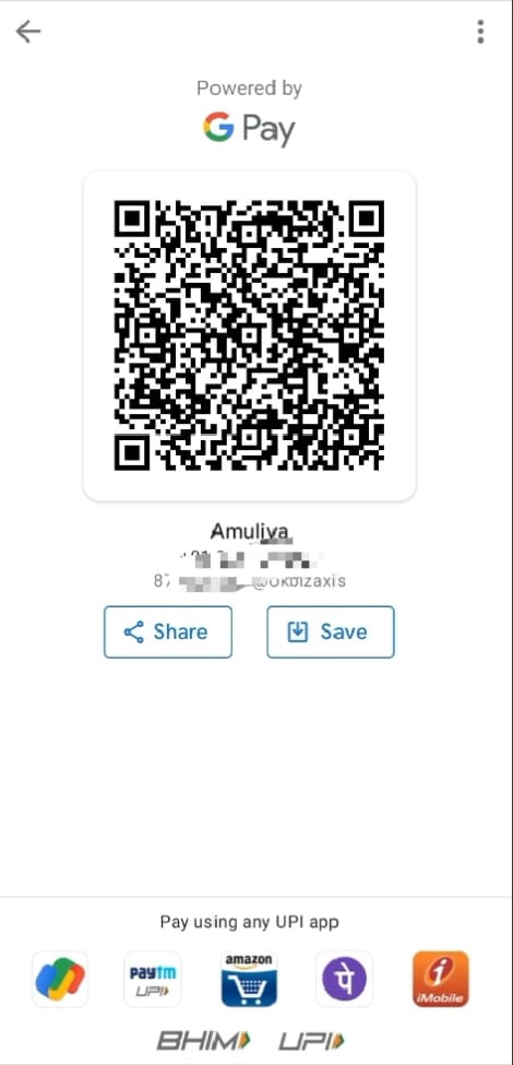 Generate QR Code or Link