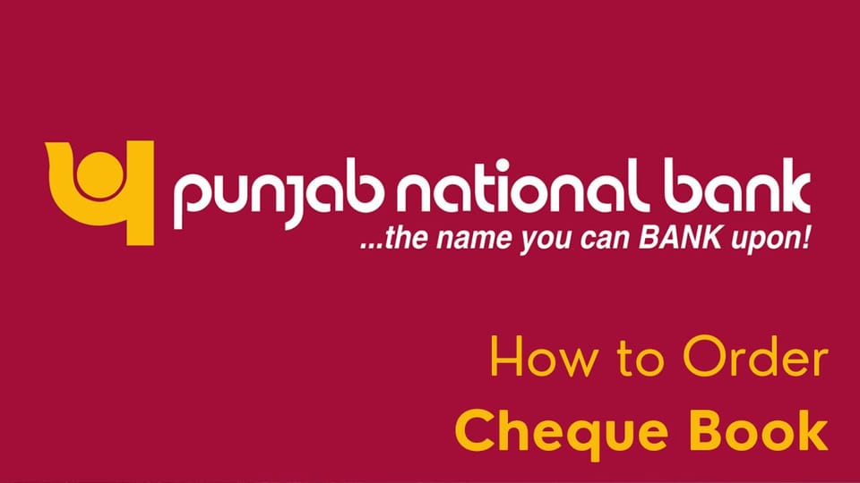 How to Order Cheque Book in PNB Mobile App?