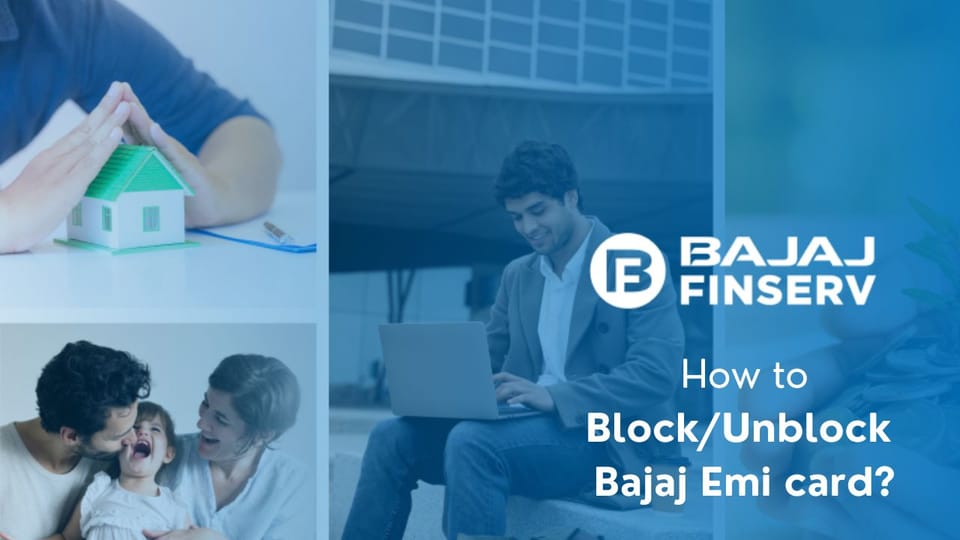 How to Block/Unblock Bajaj Emi Card through Bajaj finance App?