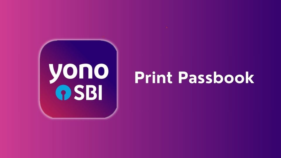 How to Print a Passbook in Sbi Printing Machine?