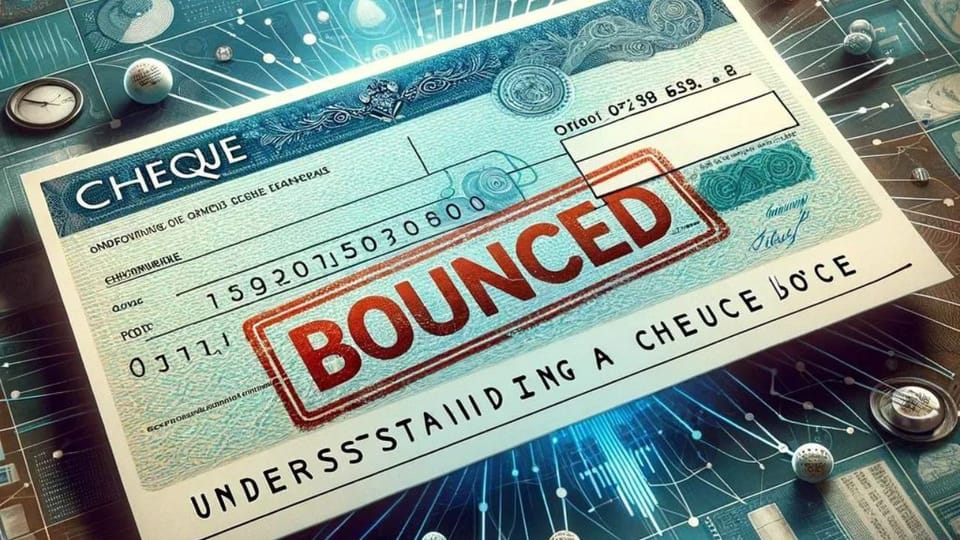 Cheque Bounce Charges, Meaning and How to Handle It