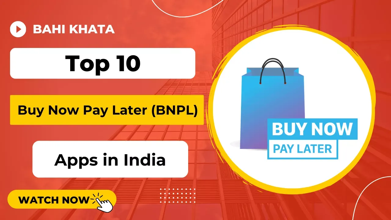 Top 10 buy now pay later apps in India
