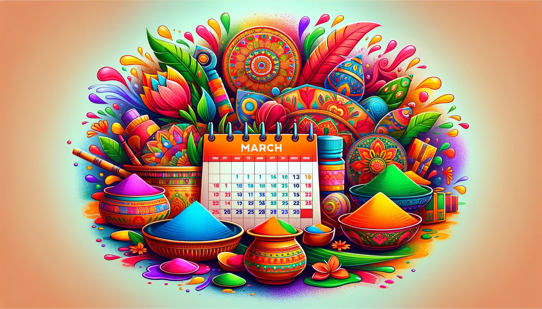 मार्च के भारतीय त्यौहार: रंगों, संस्कृति और पाककला के आनंद के माध्यम से एक यात्रा
