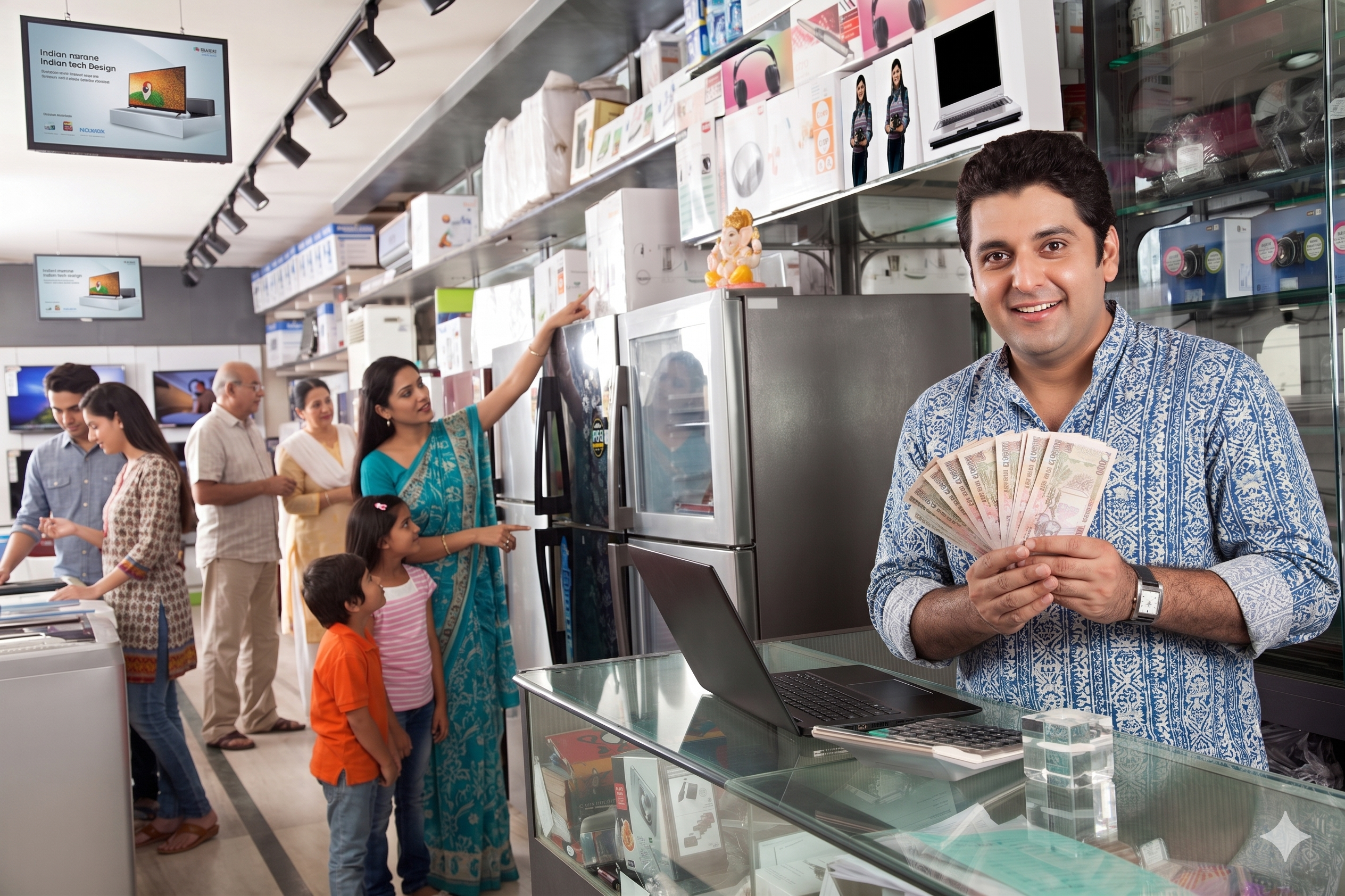 Electronics and appliances retail — Amit Gupta, Kanpur
